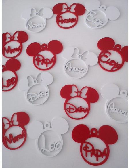 Adornos de Disney para el Árbol personalizados