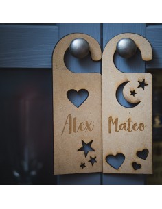Cuelgapuertas personalizado Luna