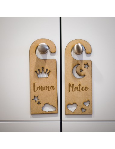 Cuelgapuertas personalizado Luna