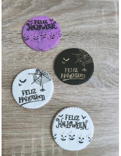 Sello Feliz Halloween para galletas 2