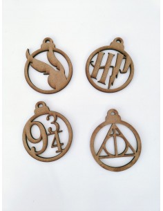 Adornos Harry Potter para el Árbol