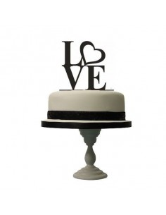 Topper Love dos filas