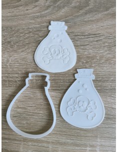 Cortador para galletas Pócima con marcador 2