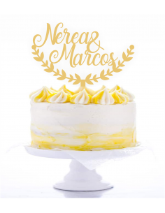 Topper Boda Media Corona