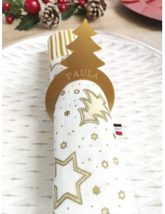 Servilletero personalizado Abeto
