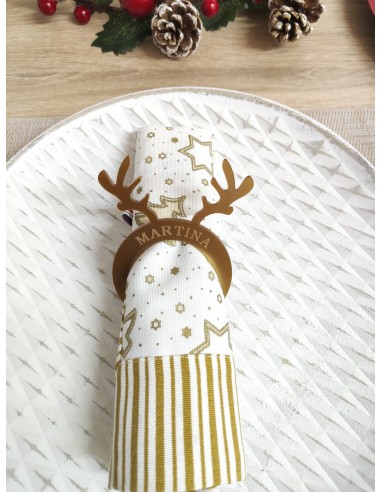 Servilletero personalizado Reno