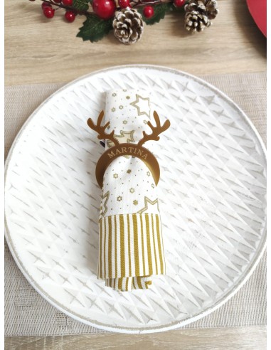 Servilletero personalizado Reno