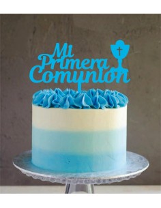 Topper Mi Primera Comunión Cáliz