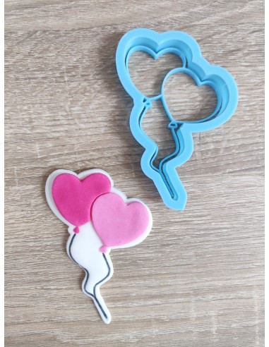 Cortador para galletas Globos corazones