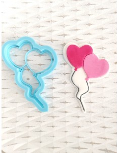 Cortador para galletas Globos corazones