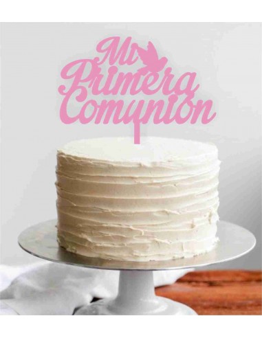 Topper Mi Primera Comunión Paloma