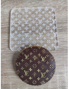 Sello Textura Louis Vuitton para fondant 2