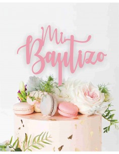 Topper Cake Mi Bautizo