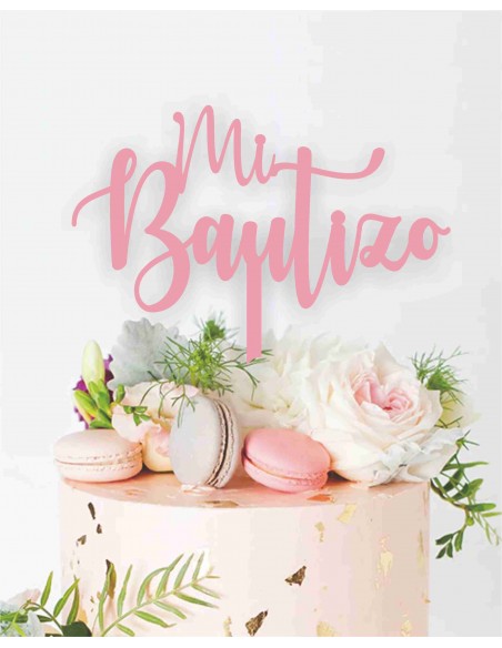 Topper Cake Mi Bautizo