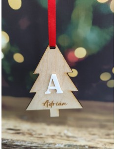 Abeto Navidad personalizado