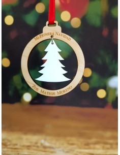 Bola Navidad personalizada Abeto