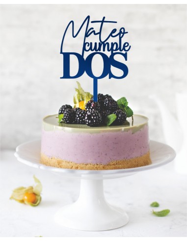 Topper Cake Nombre cumple Edad