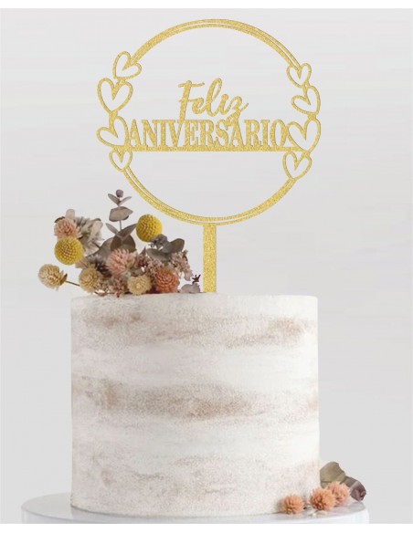 Topper Feliz Aniversario