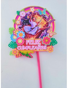 Topper Cake capas Encanto Isabella