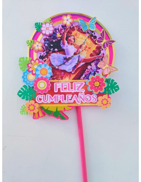 Topper Cake capas Encanto Isabella