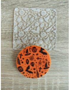 Sello Dibujos Halloween para fondant