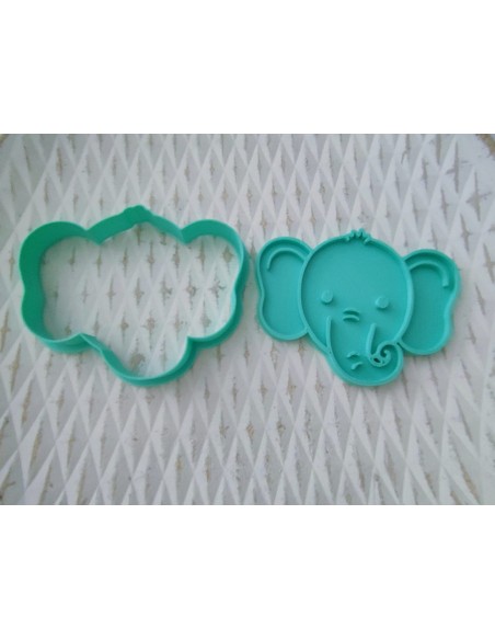 Cortador con marcador Elefante