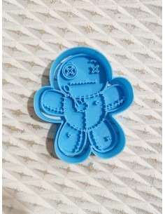 Cortador con marcador Muñeco Vudú 2