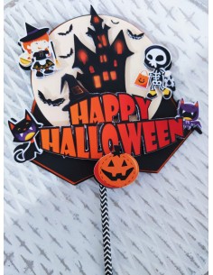 Topper Cake capas Halloween