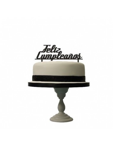 Topper Cake Feliz Cumpleaños