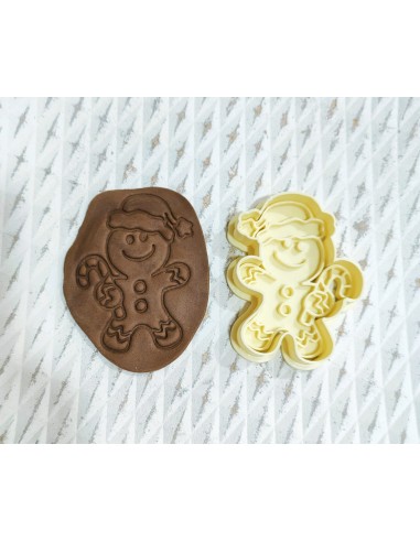 Cortador con marcador Muñeco Jengibre