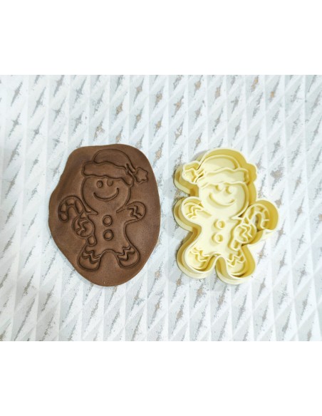 Cortador con marcador Muñeco Jengibre
