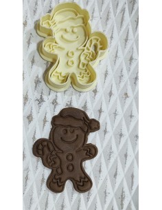 Cortador con marcador Muñeco Jengibre 2